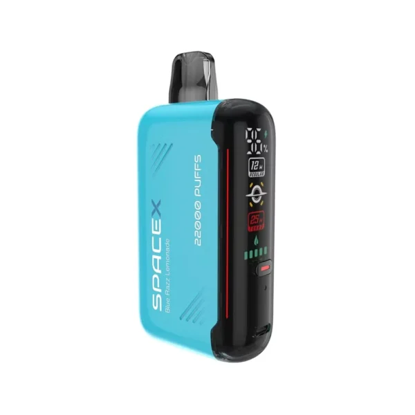 VAPME Spacex 22000 Puffs digitaalinen näyttö 0% 2% 3% 5% Vähänikotiini Ladattava Kertakäyttöinen Vapes Pen Bulk Tukkumyynti - BackVape - 8